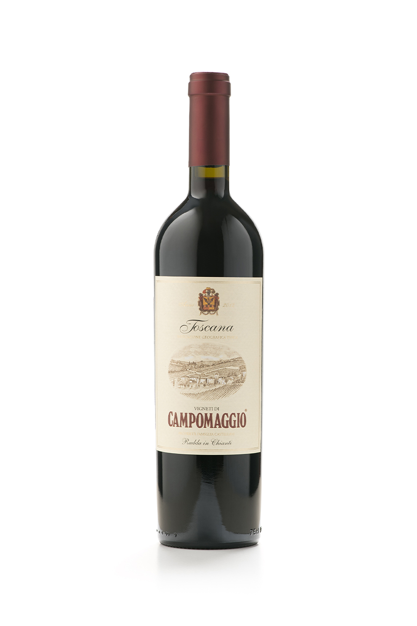 Вино Кампомаджо Тоскана, IGT красное, сухое, 0.75л